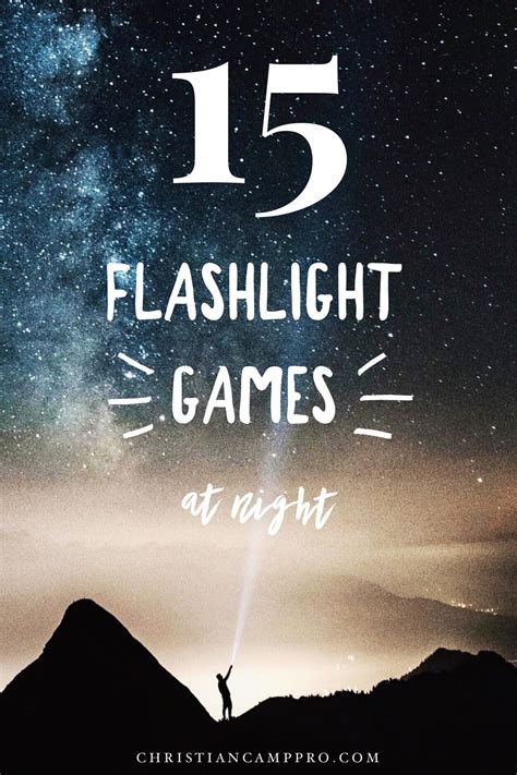 Flickering flashlight board games during blackout date nights