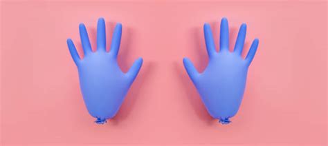 Pandemic nurse’s glove balloon installations