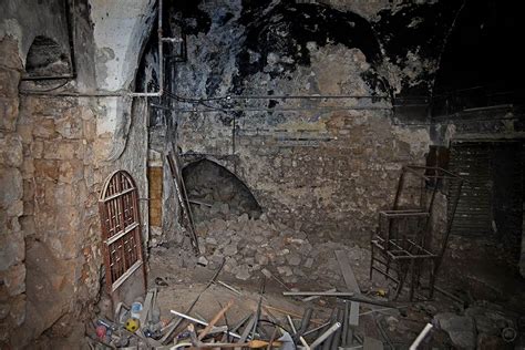 Underground library in abandoned bank vault