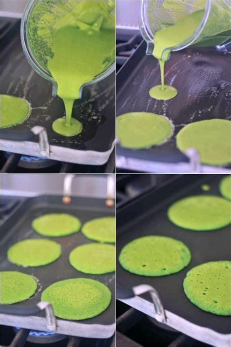 Spinach-infused pancake batter deception tactics